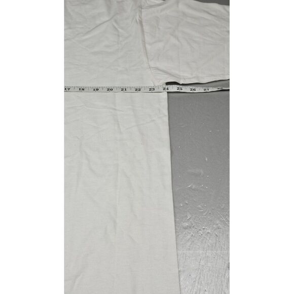 Asante Sana Kenya T-Shirt Mens 2XL. Vintage Africa White Embroidered Giraffe.‎ - Picture 5 of 7